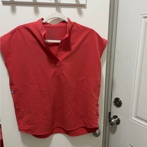 Figs Red Women's Tunic Top and Zamora Joggers